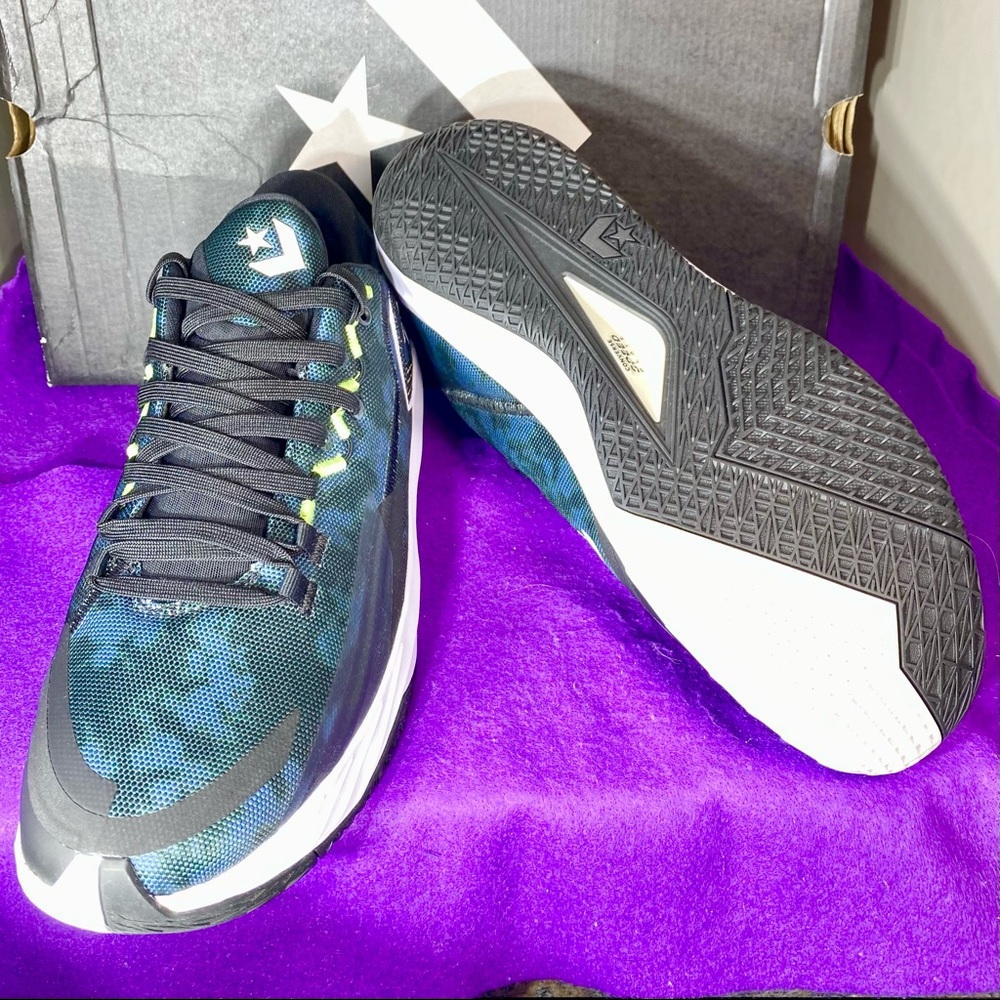 Converse All Star BB Jet Mid Men Basketball Shoes Black Volt 171698C Sz 12 New - Picture 7 of 12